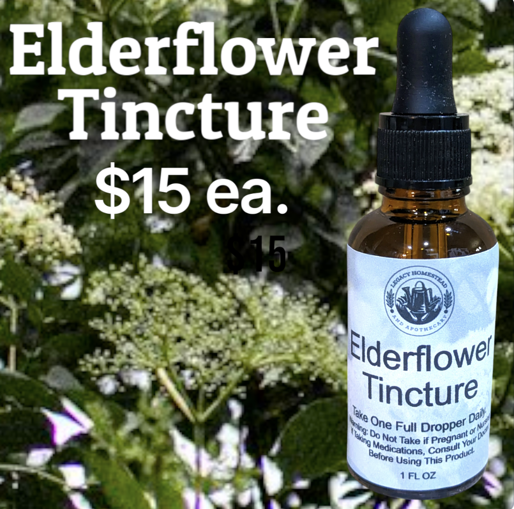Elderflower Tincture