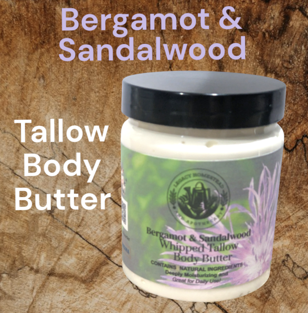 Whipped Tallow Body Butter 8 oz. Jar