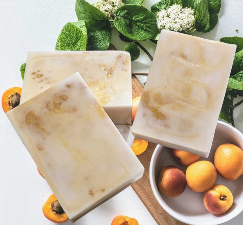 Natural Oil Goat's Milk Swirl Soap Bars (3 Scents)