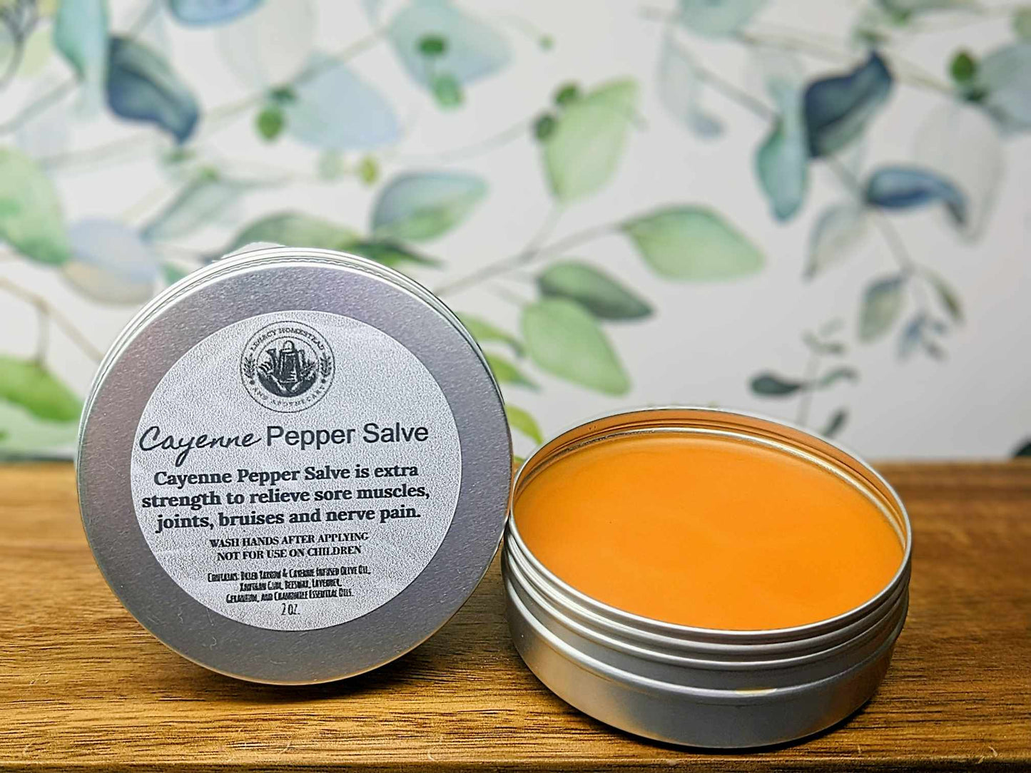 Cayenne Pepper Pain Salve (Yarrow & Cayenne)