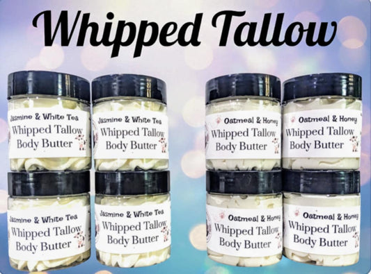 Whipped Tallow Body Butter 4 oz. Jar