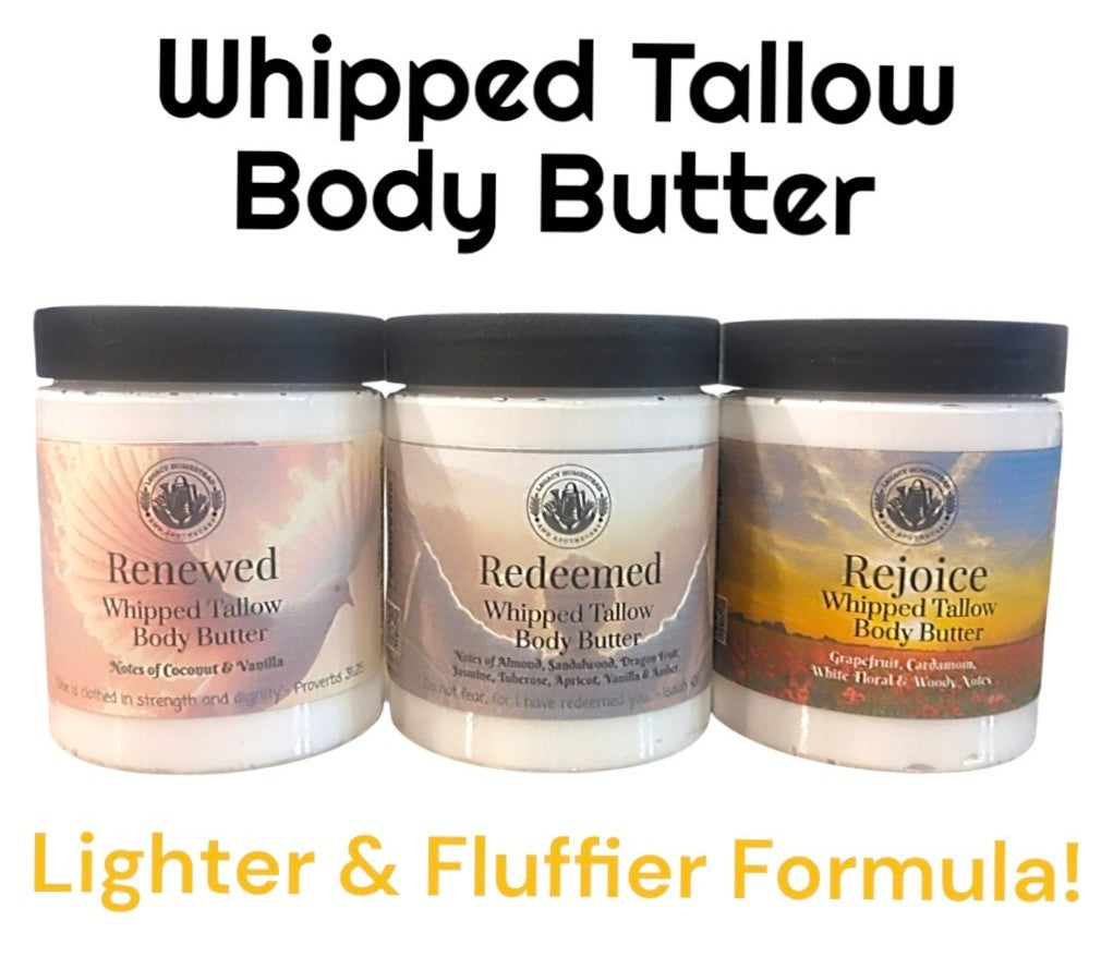 Whipped Tallow Body Butter 8 oz. Jar
