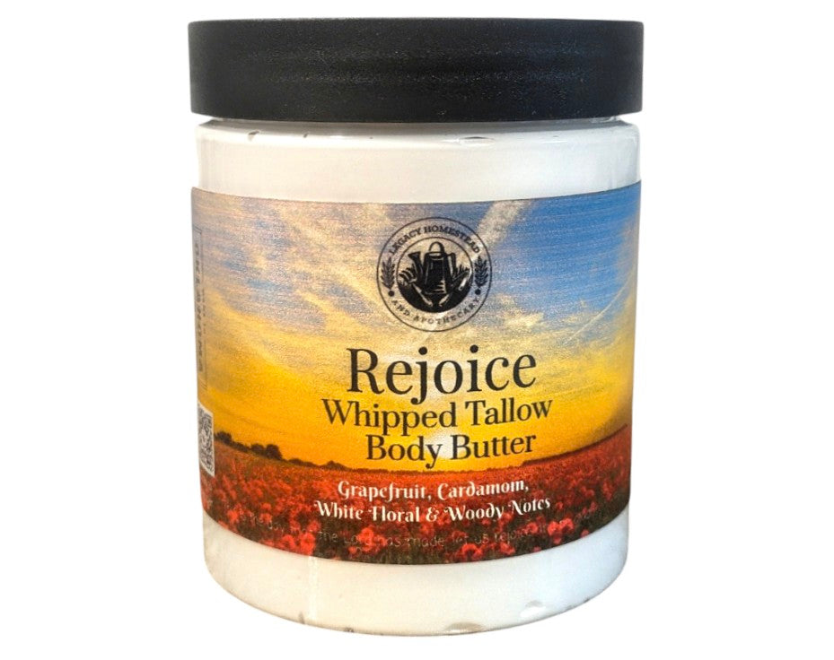 Whipped Tallow Body Butter 8 oz. Jar